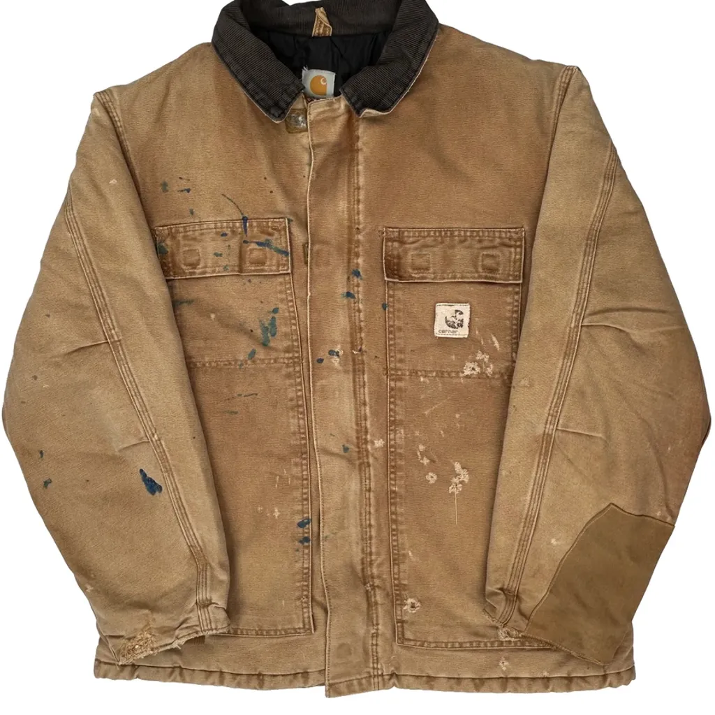 Carhartt Jacket - Large Brown Cotton - Image 4