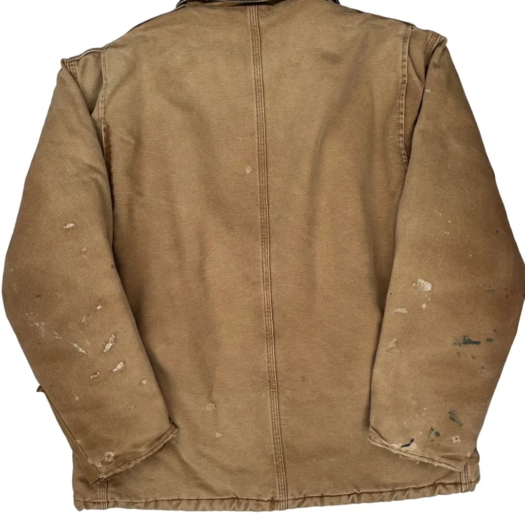Carhartt Jacket - Large Brown Cotton - Image 7