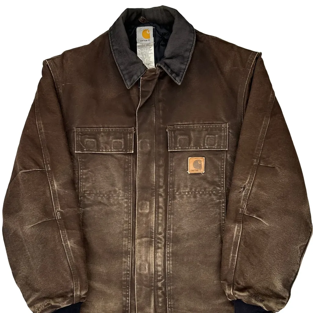 Carhartt Jacket - Medium Brown Cotton - Image 6