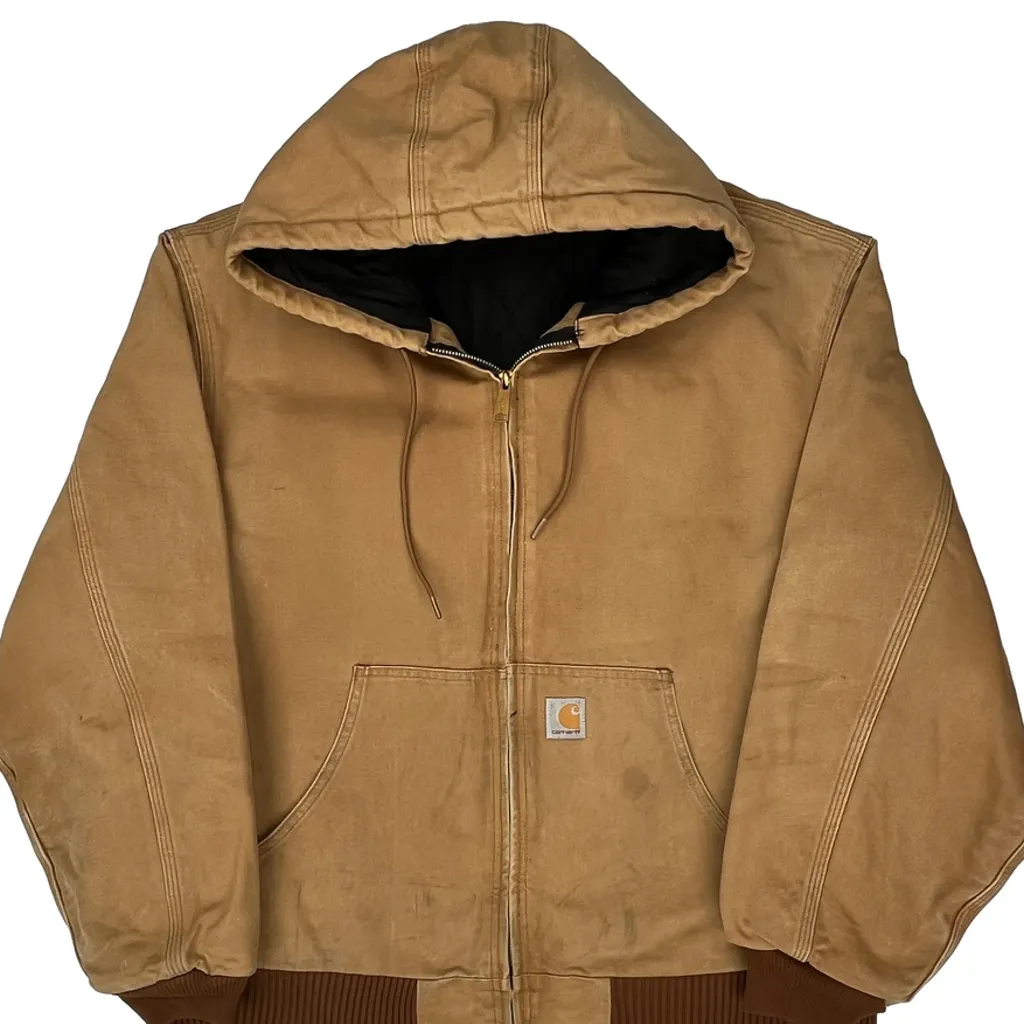Carhartt Jacket - XL Brown Cotton - Image 5