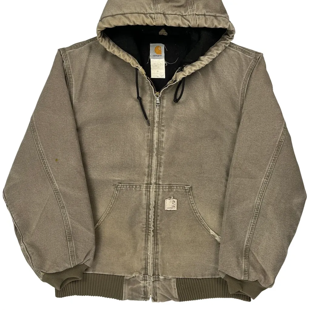Carhartt J130 Des Jacket - XL Brown Cotton - Image 4