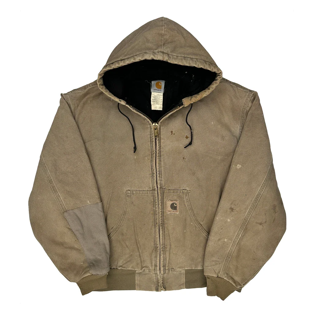 Carhartt J68 Des Jacket - 2XL Brown Cotton
