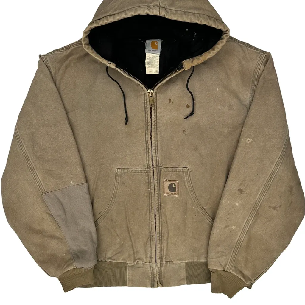 Carhartt J68 Des Jacket - 2XL Brown Cotton - Image 4