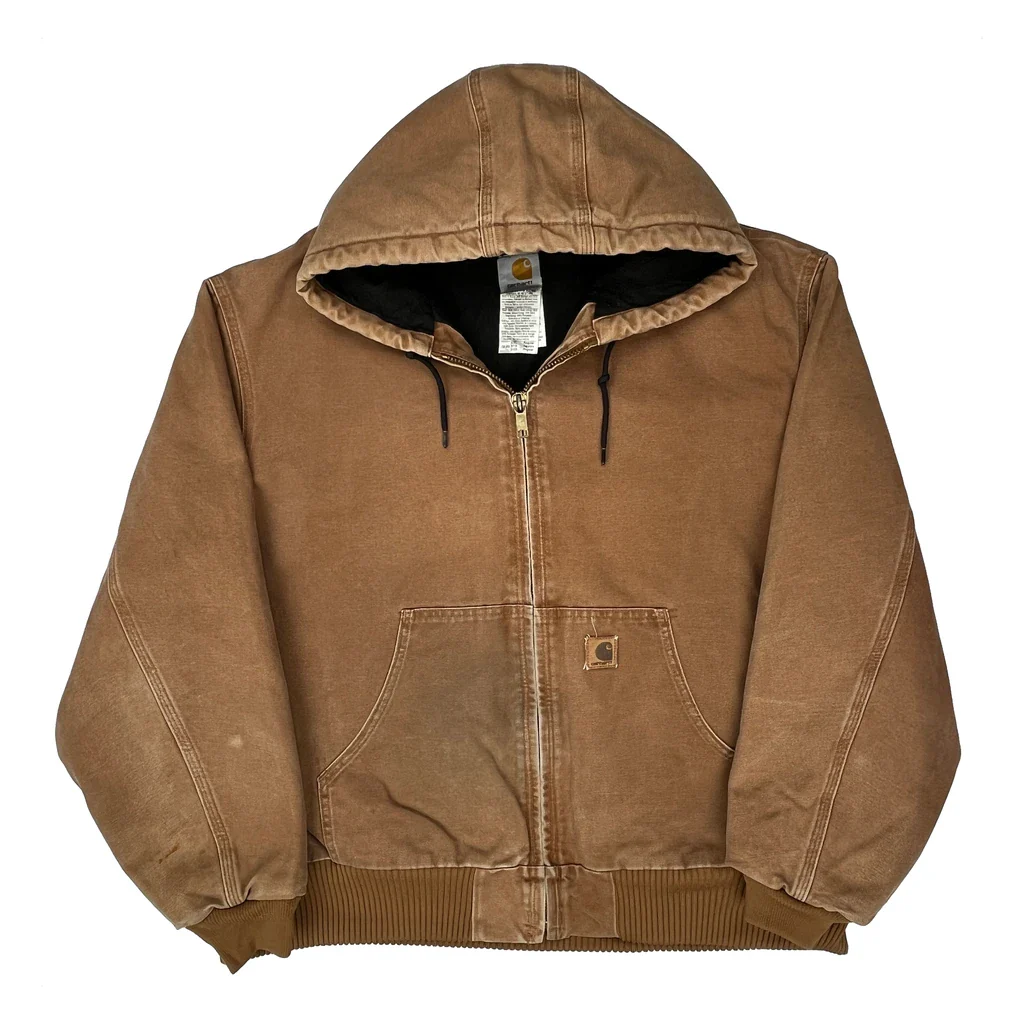 Carhartt Jacket - 2XL Brown Cotton