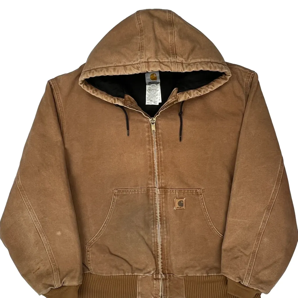 Carhartt Jacket - 2XL Brown Cotton - Image 5
