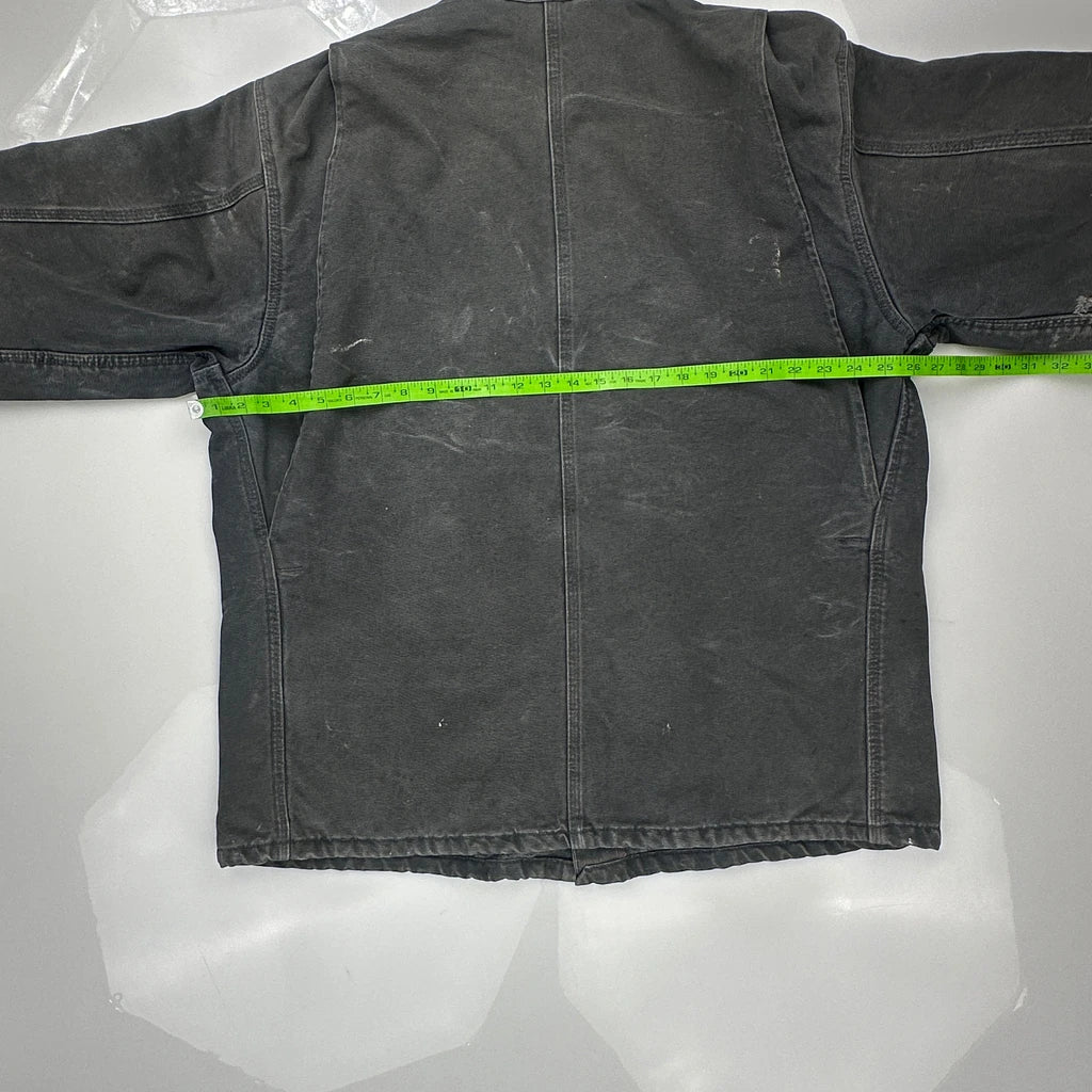 Carhartt Chore Jacket - Large Gray Cotton - Image 3