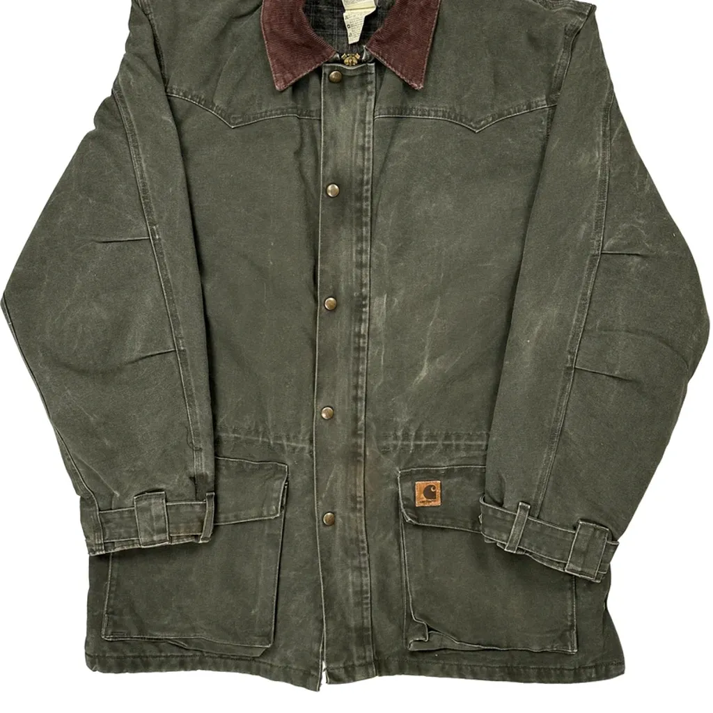 Carhartt C52 Mos Jacket - Large Green Cotton - Image 4