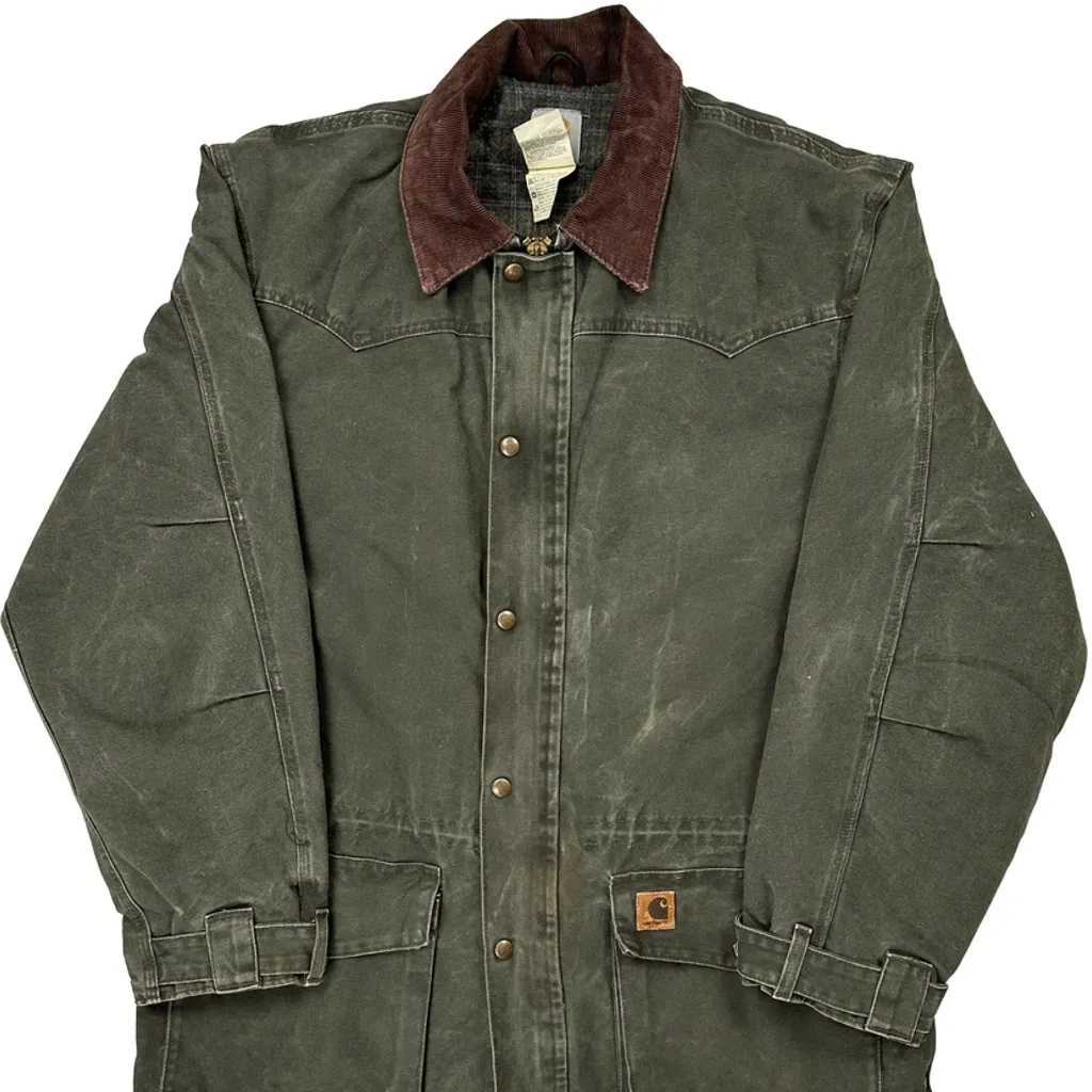 Carhartt C52 Mos Jacket - Large Green Cotton - Image 5