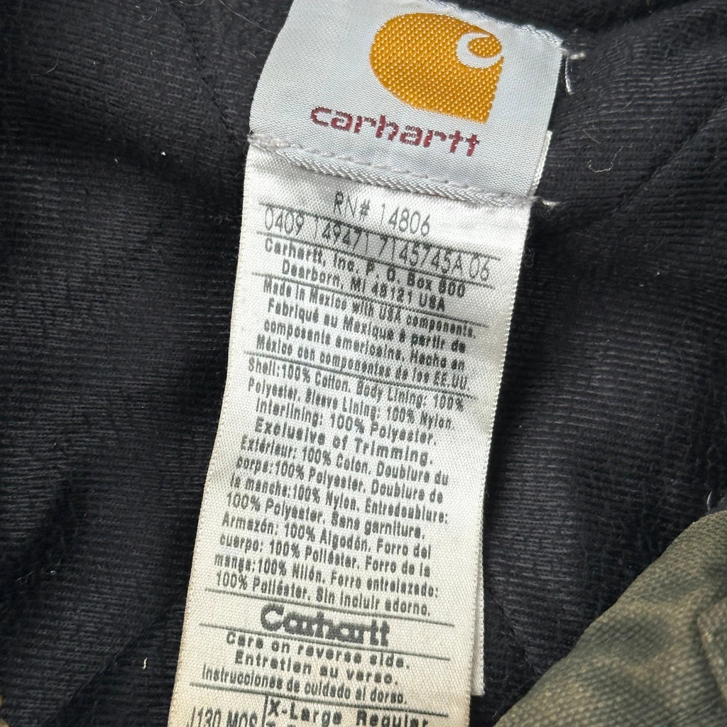 Carhartt J130 Mos Jacket - XL Green Cotton - Image 3