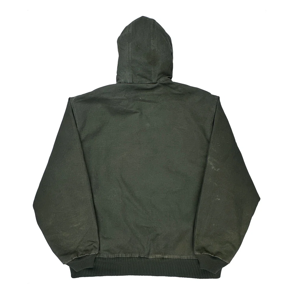 Carhartt Tall Jacket - XL Green Cotton - Image 2