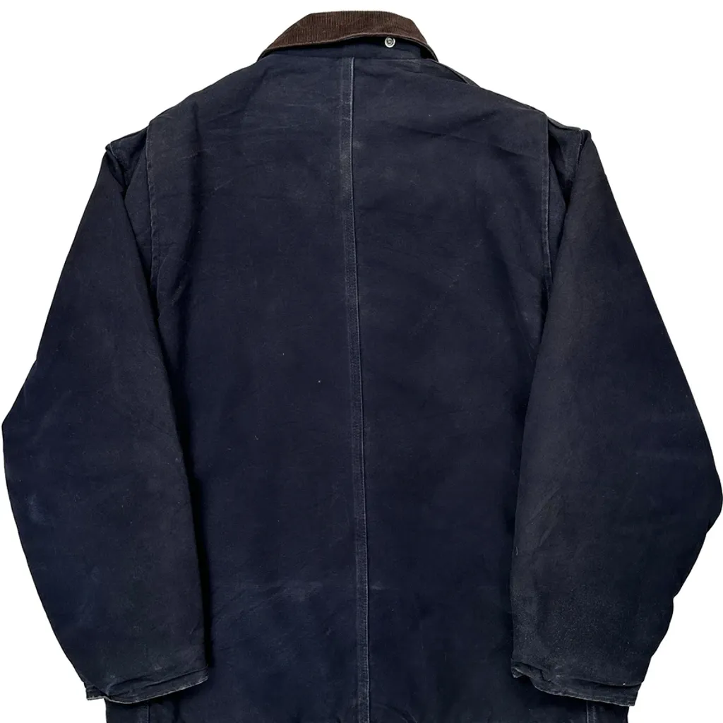 Carhartt Jacket - Large Navy Cotton - Image 6
