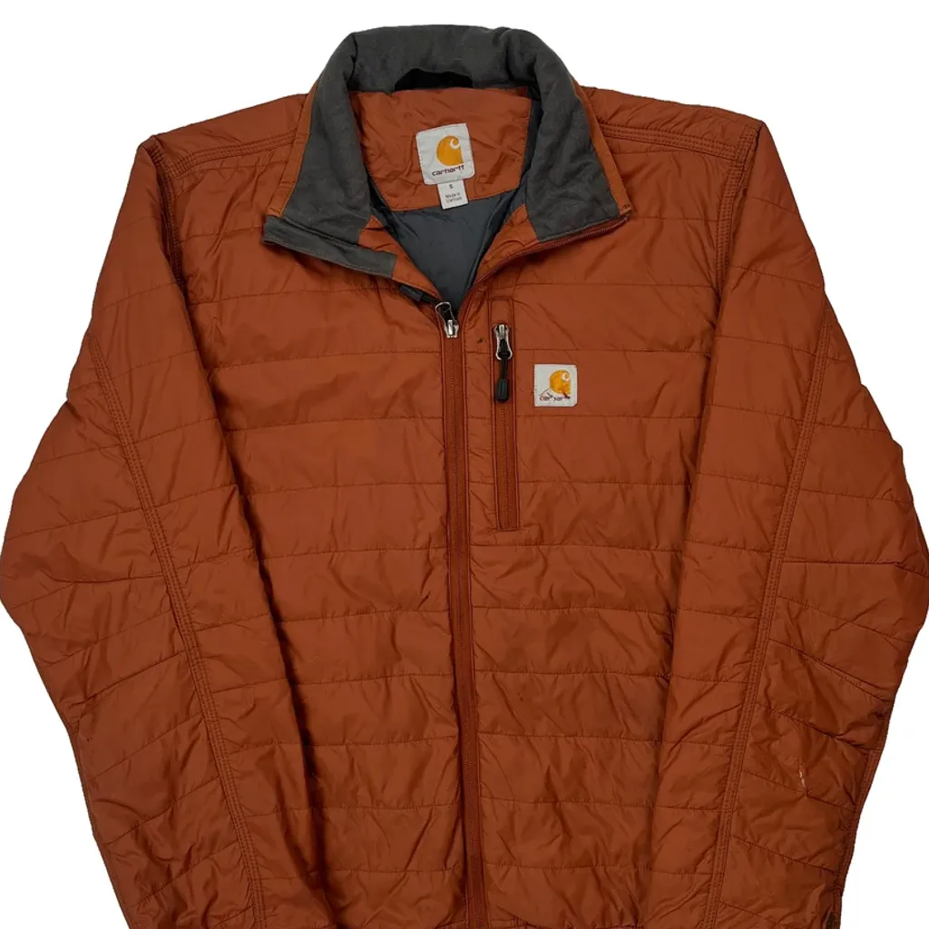 Carhartt Jacket - Small Orange Polyester - Image 4