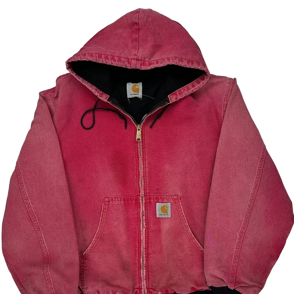 Carhartt Jacket - Medium Red Cotton - Image 6