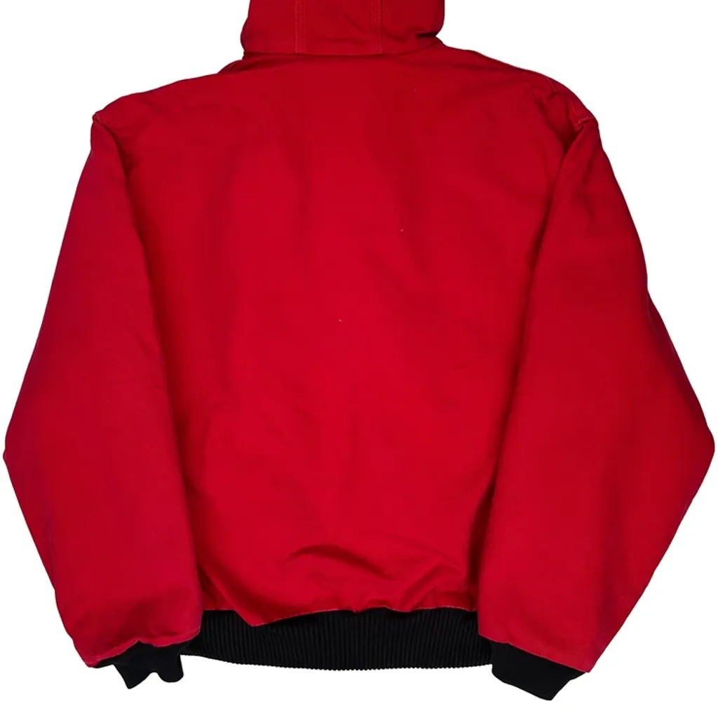 Carhartt Jacket - XL Red Cotton - Image 6