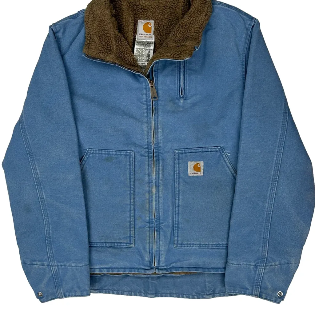 Carhartt Jacket - Medium Blue Cotton - Image 5