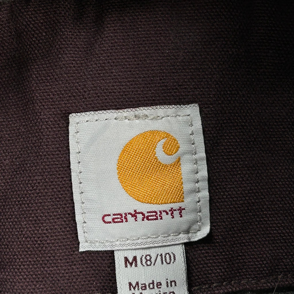 Carhartt Jacket - Medium Burgundy Cotton - Image 3