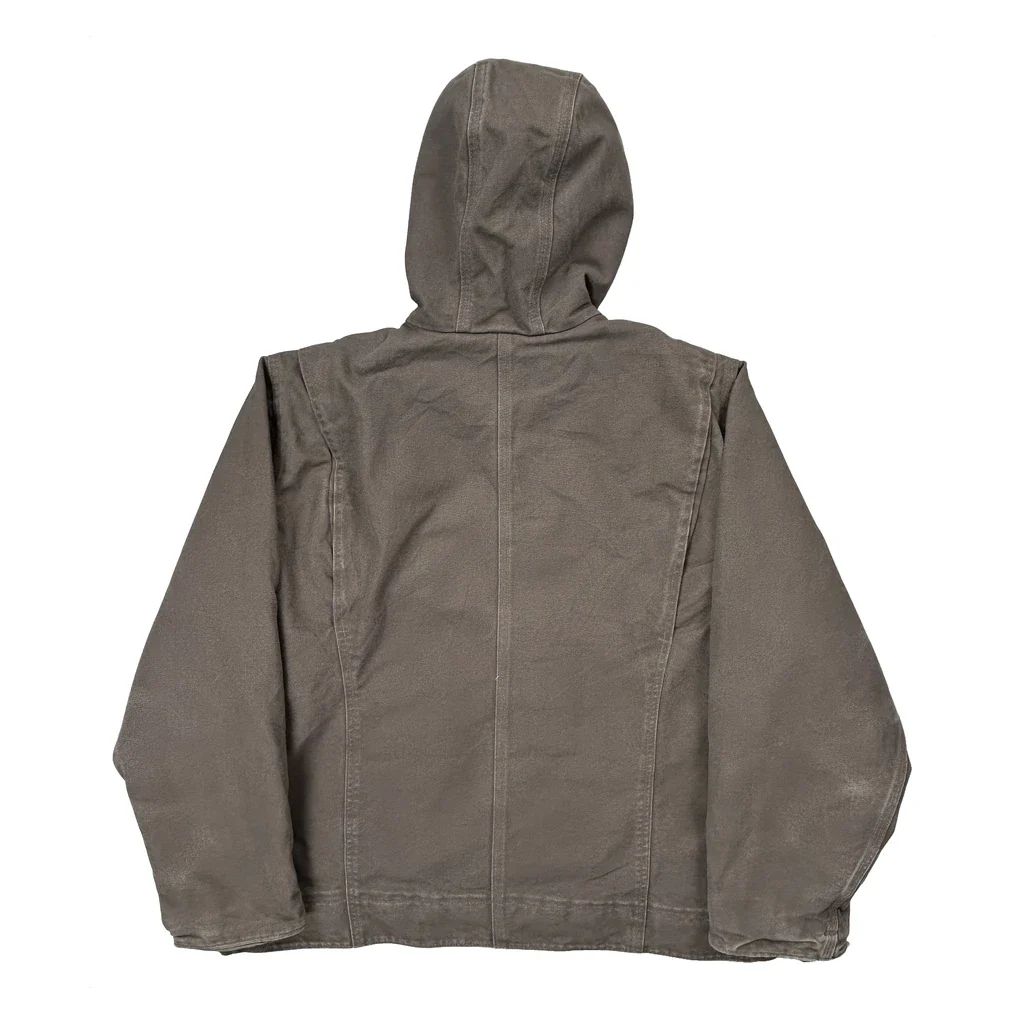 Carhartt Jacket - 2XL Grey Cotton - Image 2