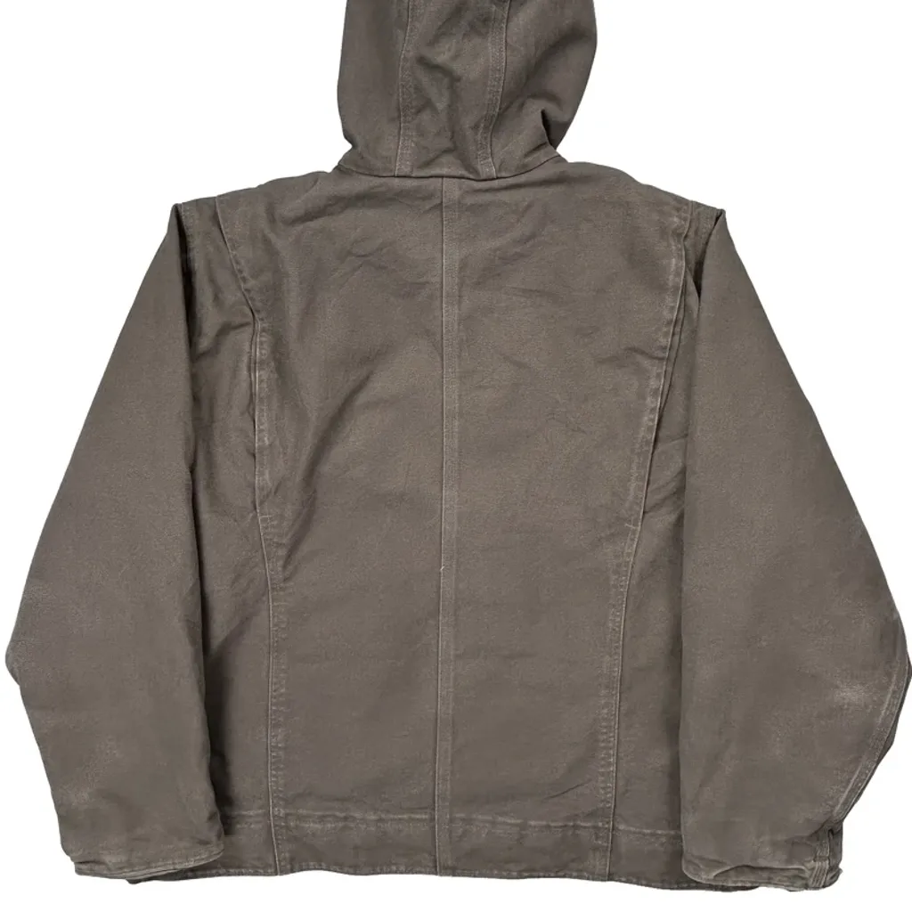 Carhartt Jacket - 2XL Grey Cotton - Image 6