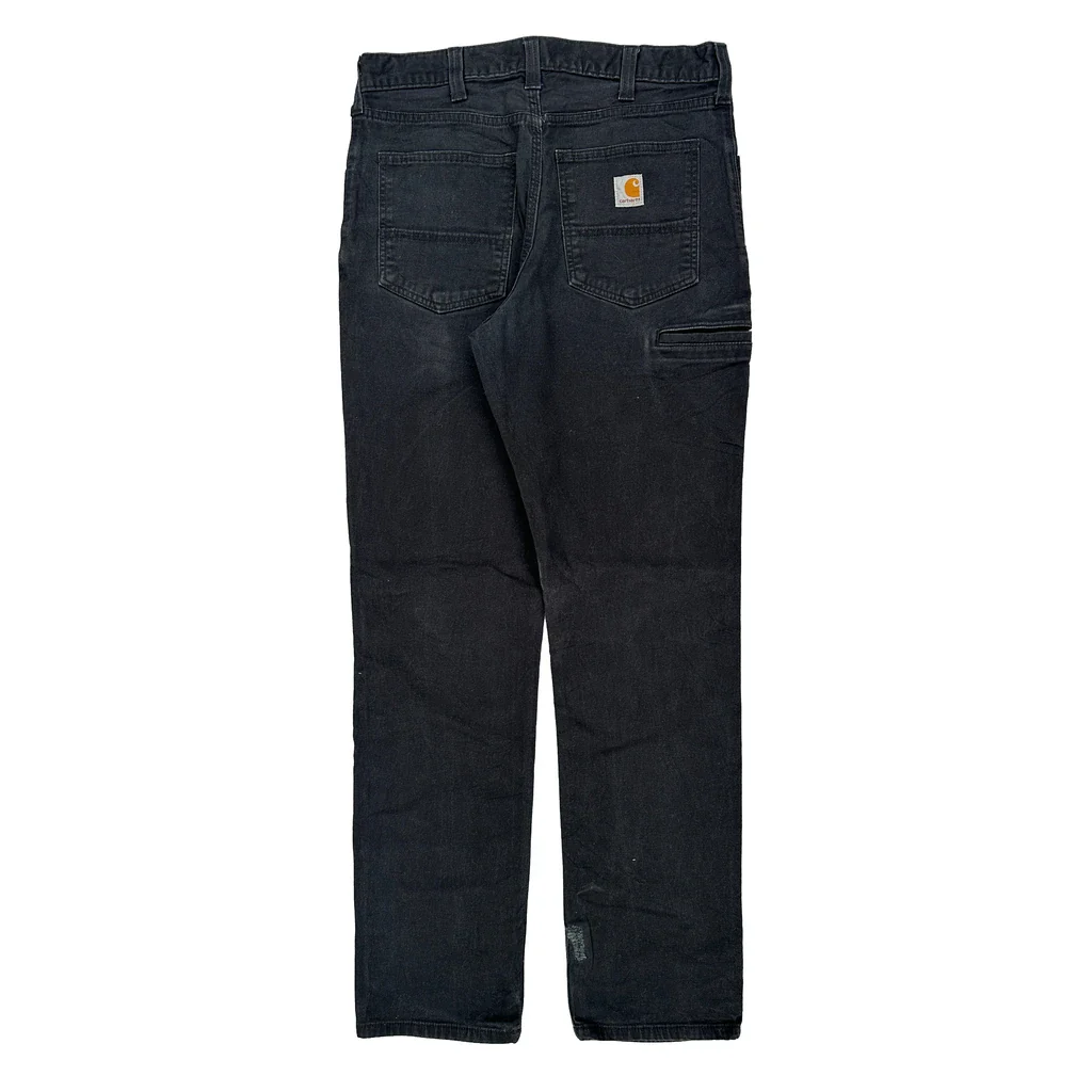 Carhartt Jeans - 32W 34L Black Cotton Blend