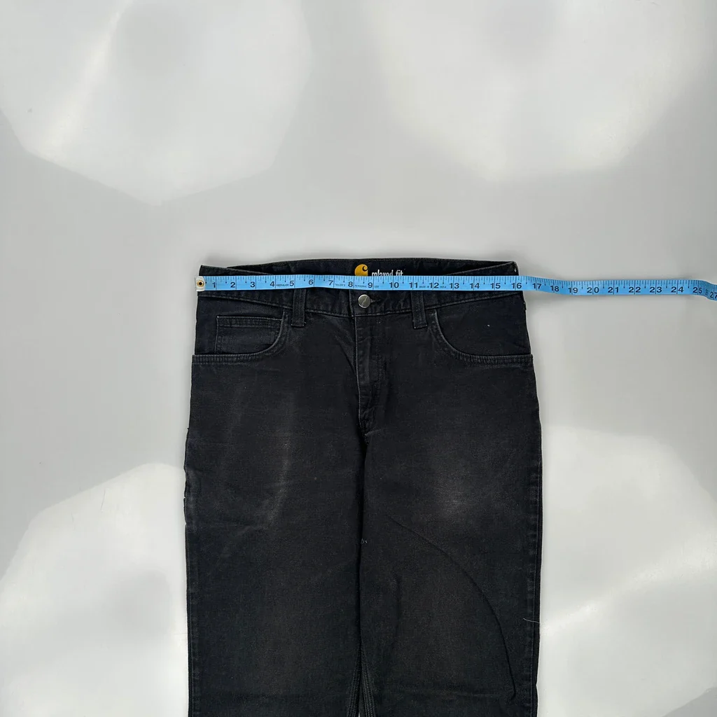 Carhartt Jeans - 32W 34L Black Cotton Blend - Image 3