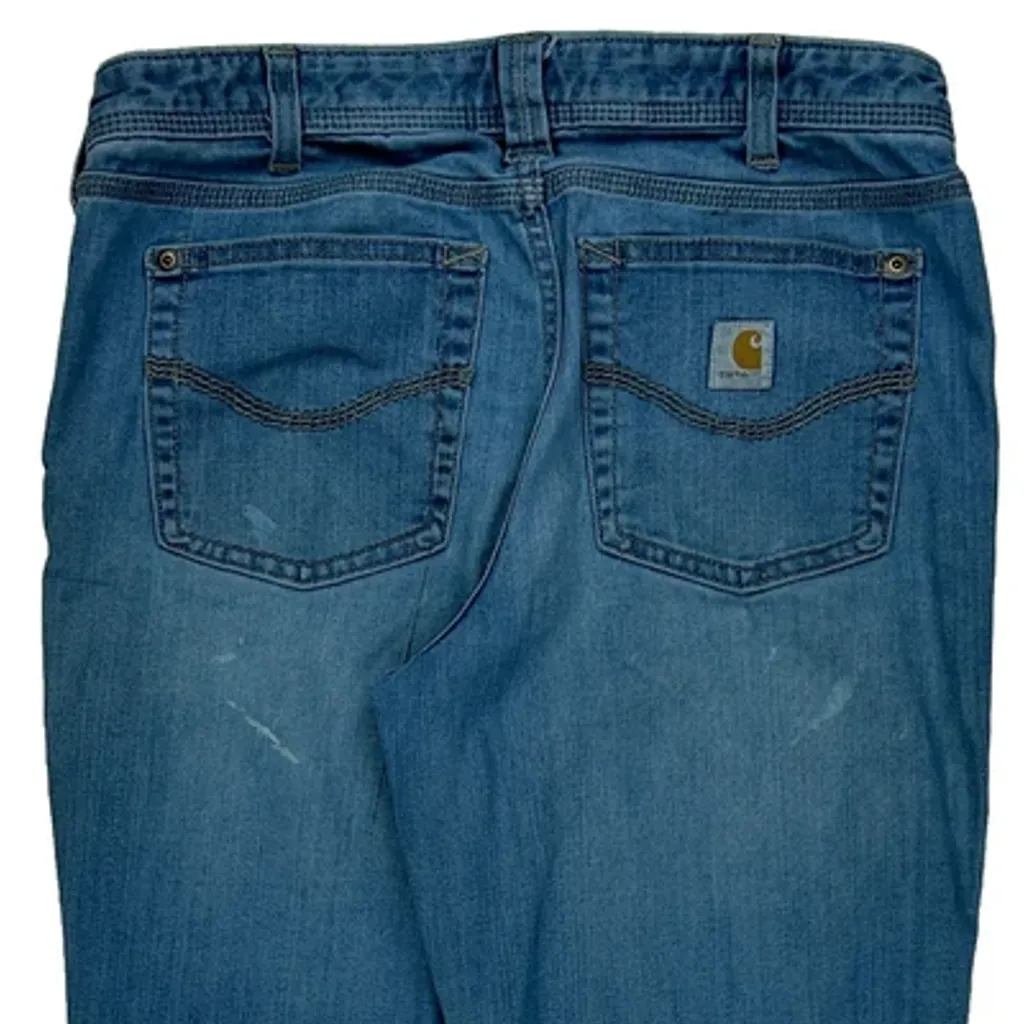 Carhartt Slim Fit Jeans - 29W 31L Blue Cotton Blend - Image 8