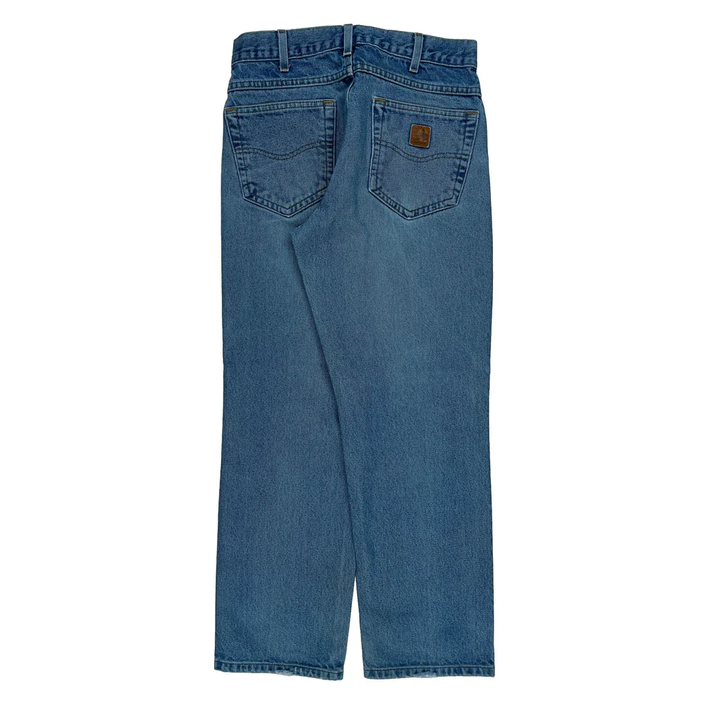 Carhartt Patched Jeans - 30W 30L Blue Denim