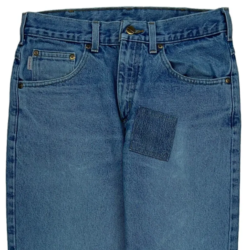Carhartt Patched Jeans - 30W 30L Blue Denim - Image 8