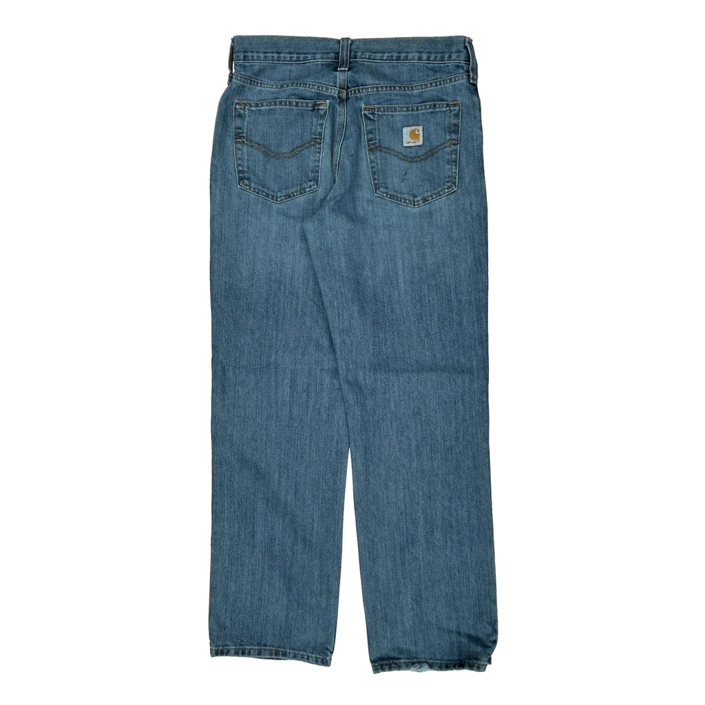 Carhartt Jeans - 30W 31L Blue Cotton Blend