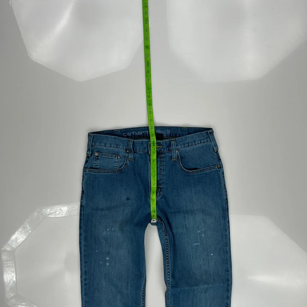 Carhartt Jeans - 31W 30L Blue Cotton Blend - Image 4