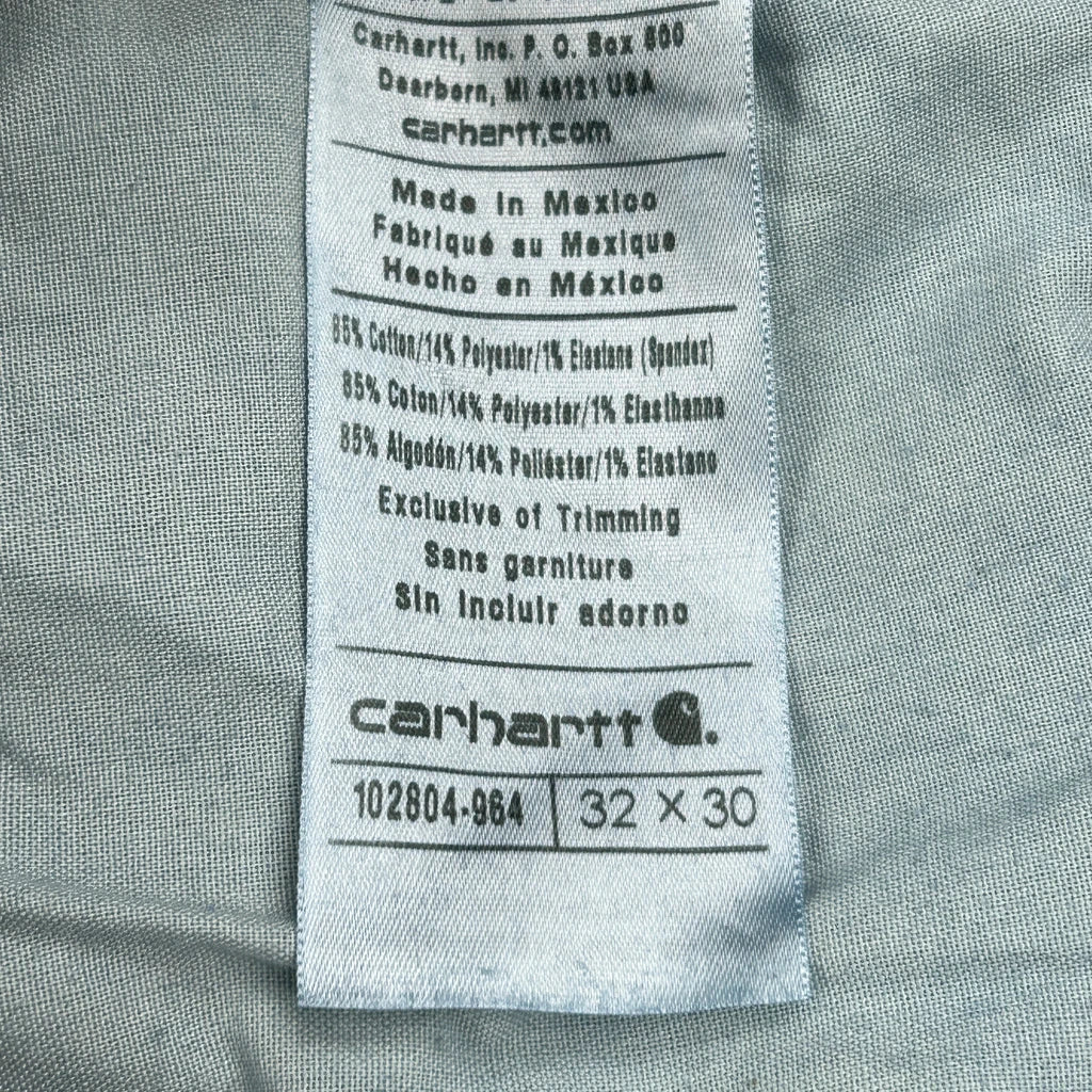 Carhartt Jeans - 31W 30L Blue Cotton Blend - Image 6