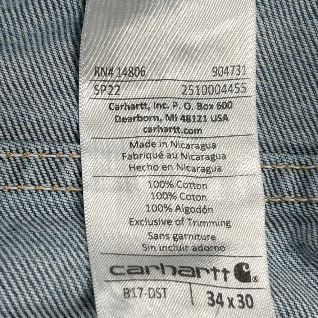 Carhartt Jeans - 31W 30L Blue Cotton - Image 6