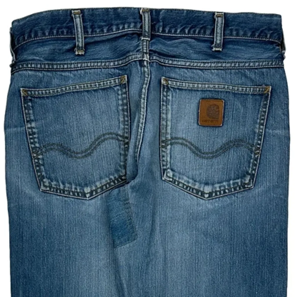 Carhartt Jeans - 32W 33L Blue Cotton - Image 7