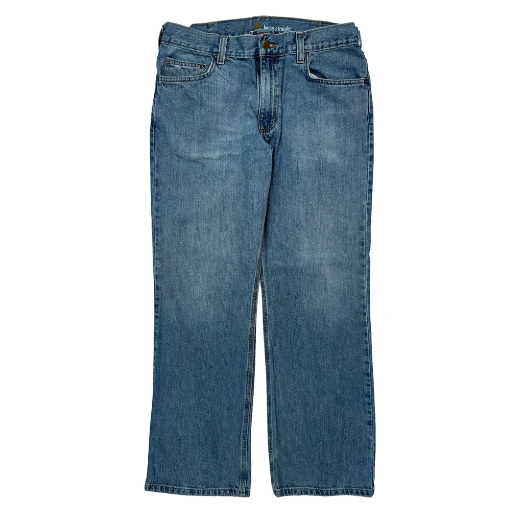 Carhartt Jeans - 32W 31L Blue Cotton - Image 2