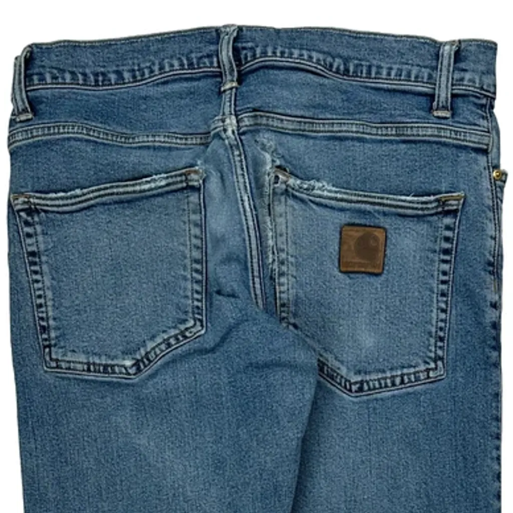 Carhartt Jeans - 32W 32L Blue Cotton - Image 7