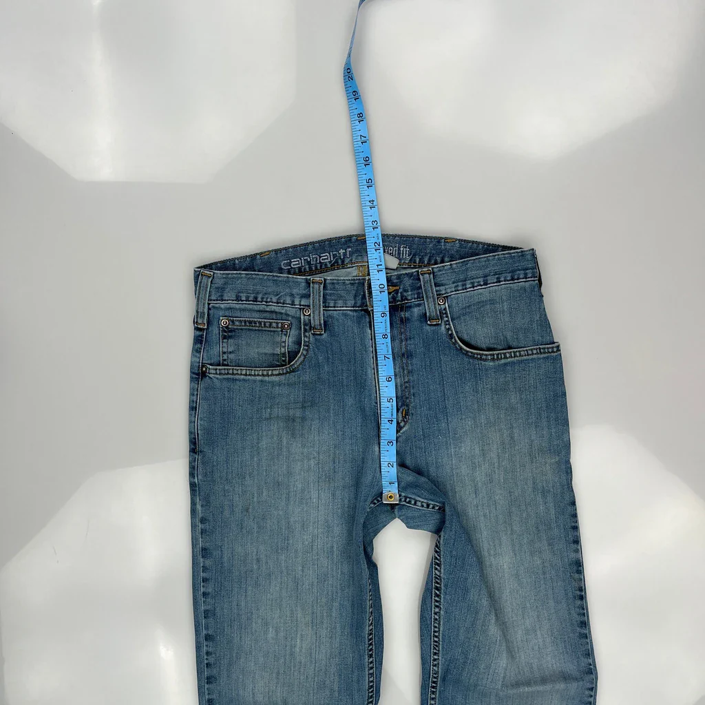 Carhartt Jeans - 32W 31L Blue Denim - Image 3