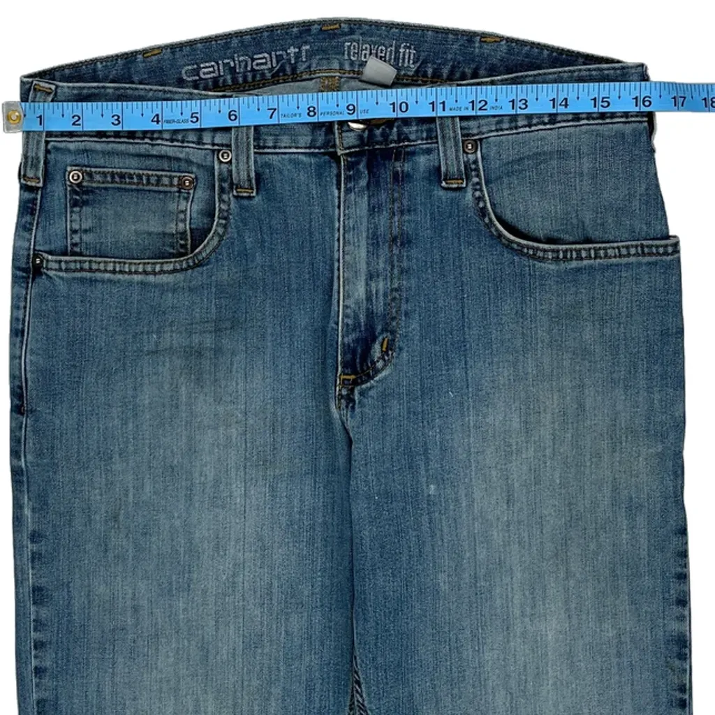 Carhartt Jeans - 32W 31L Blue Denim - Image 8