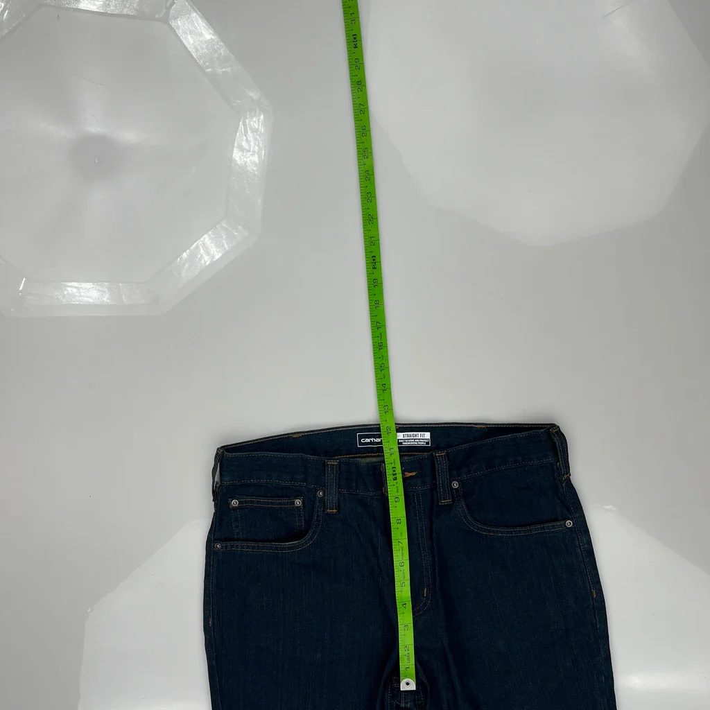 Carhartt Jeans - 32W 30L Blue Cotton Blend - Image 4