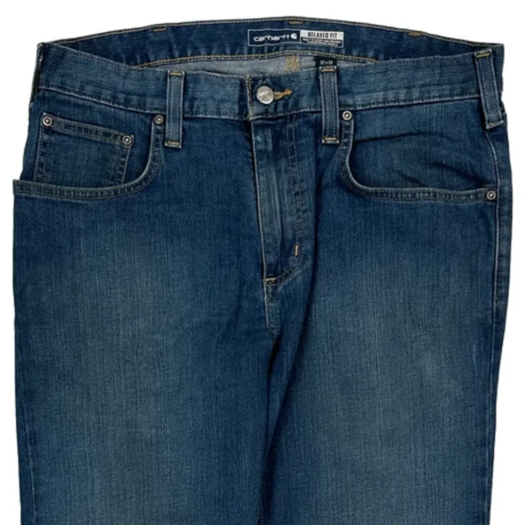 Carhartt Jeans - 32W 29L Blue Cotton - Image 10