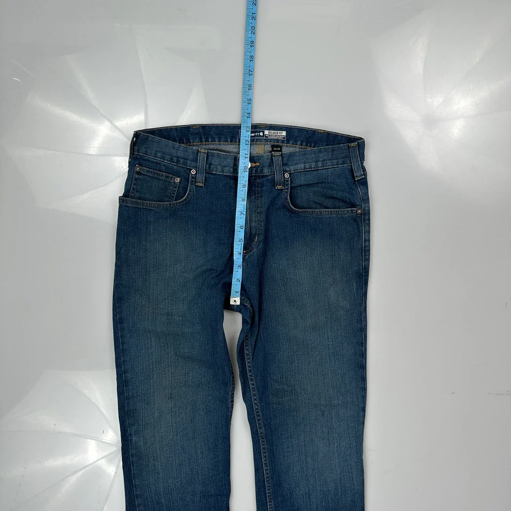 Carhartt Jeans - 32W 29L Blue Cotton - Image 4