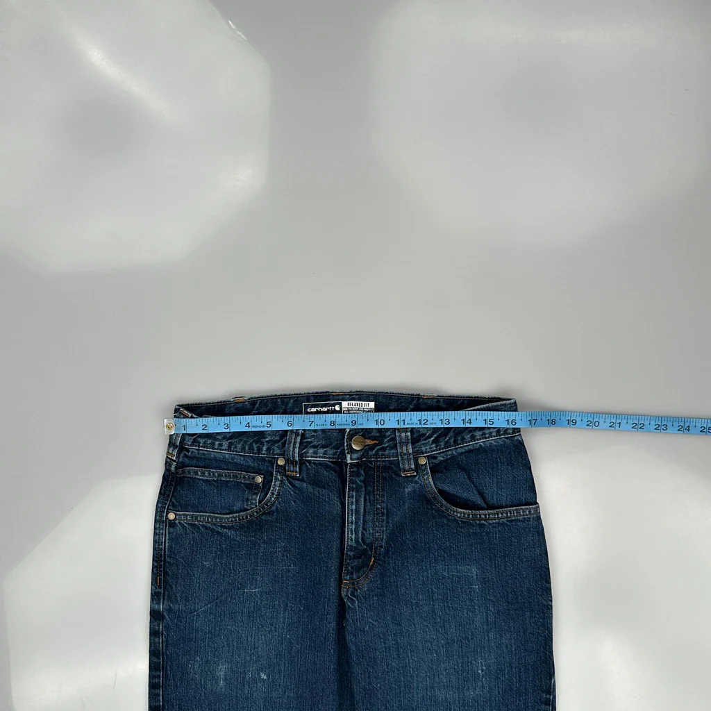 Carhartt Jeans - 32W 29L Blue Cotton - Image 3