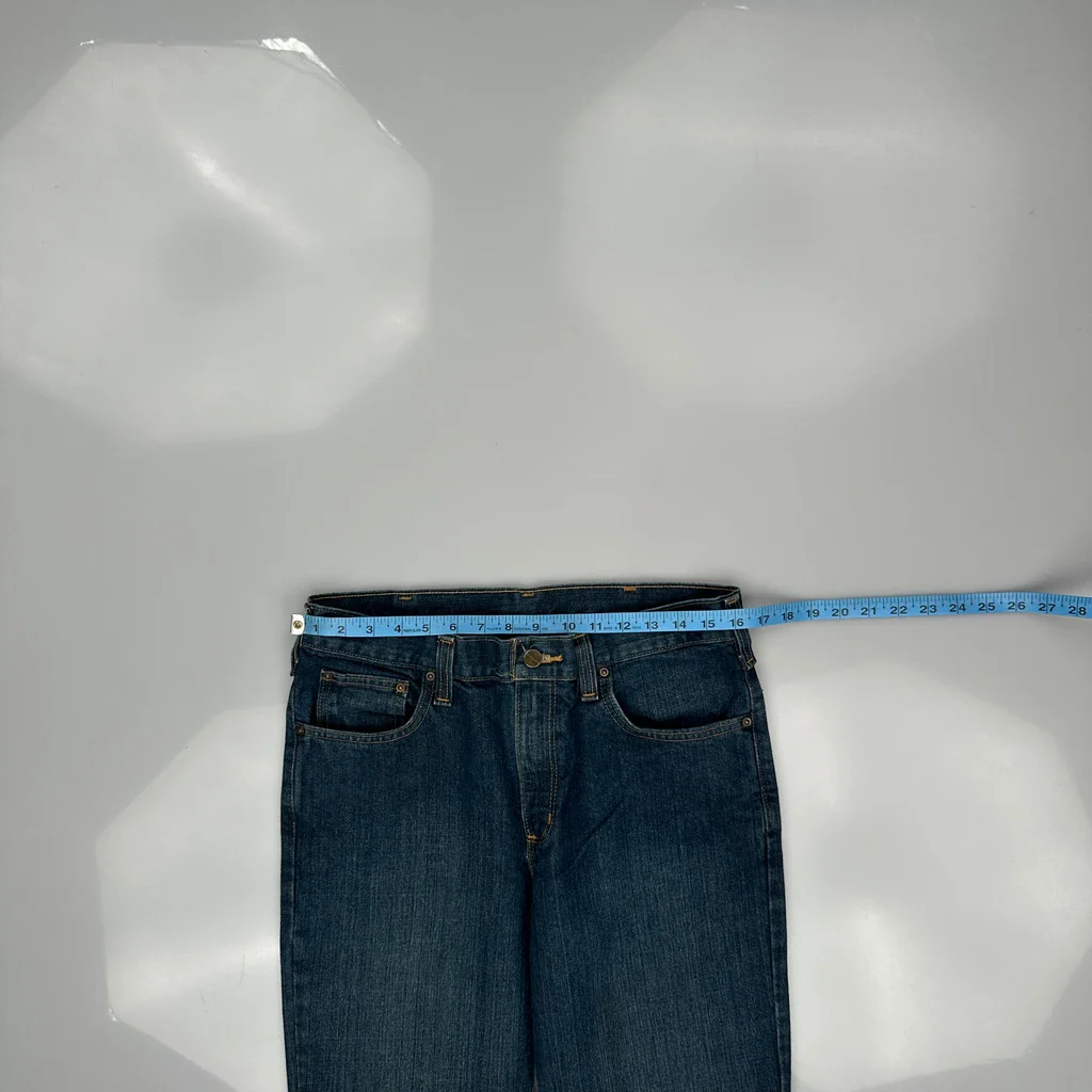 Carhartt Jeans - 32W 32L Blue Cotton Blend - Image 3