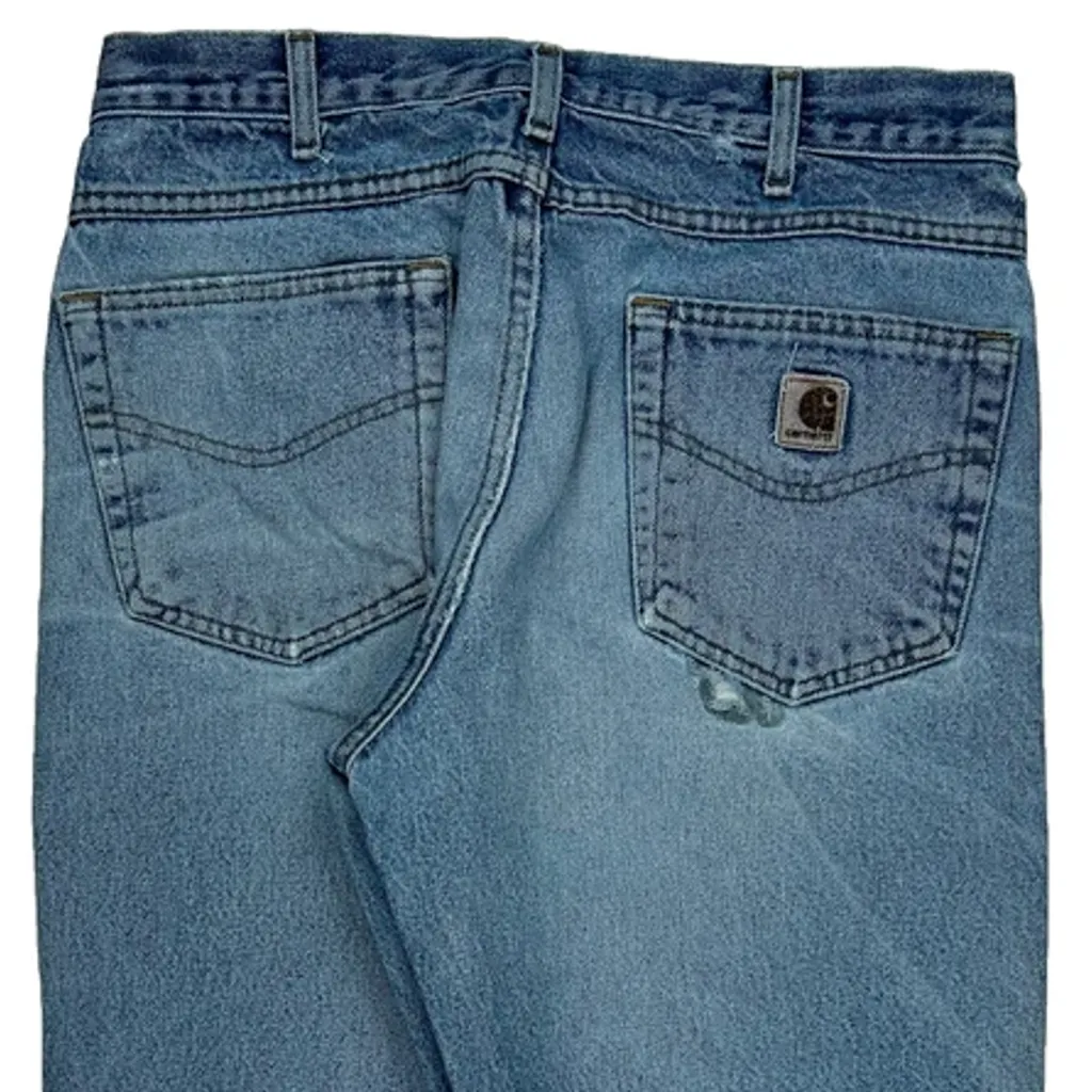 Carhartt Jeans - 32W 30L Blue Cotton - Image 7