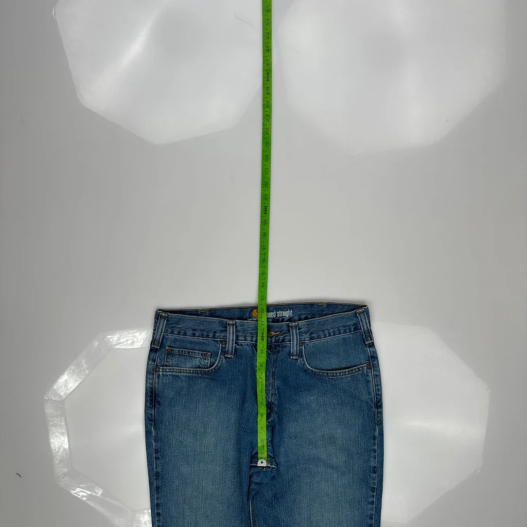 Carhartt Jeans - 33W 32L Blue Cotton - Image 4