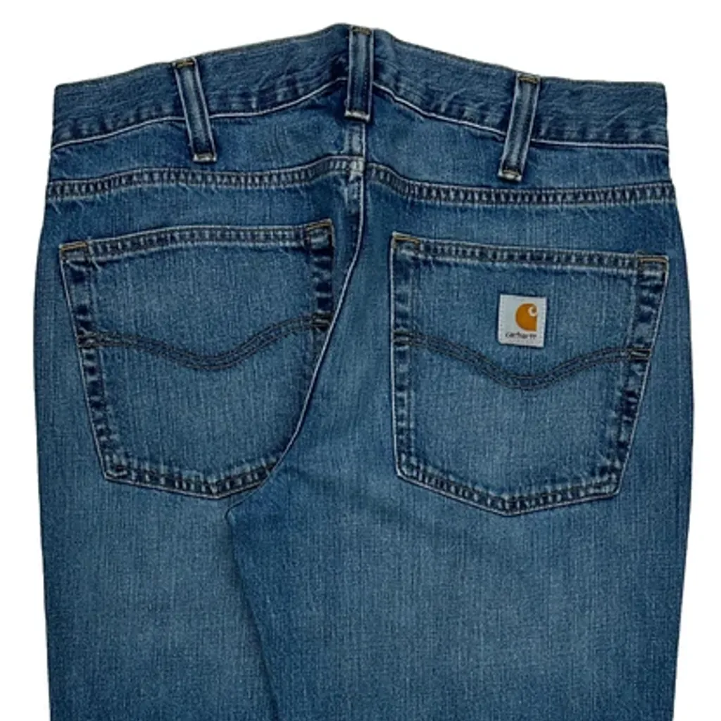 Carhartt Jeans - 33W 32L Blue Cotton - Image 7