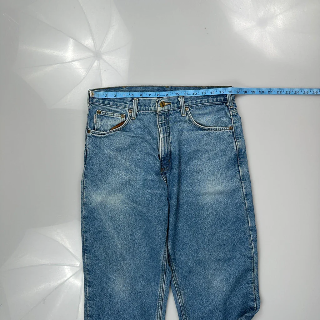 Carhartt Jeans - 33W 30L Blue Cotton - Image 3