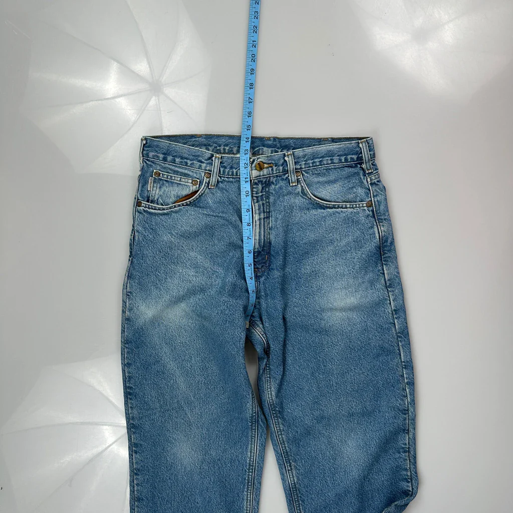 Carhartt Jeans - 33W 30L Blue Cotton - Image 4