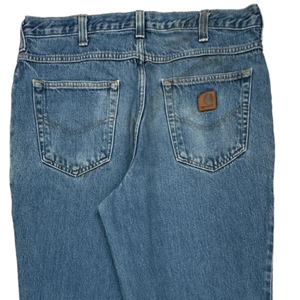 Carhartt Jeans - 33W 36L Blue Cotton - Image 8