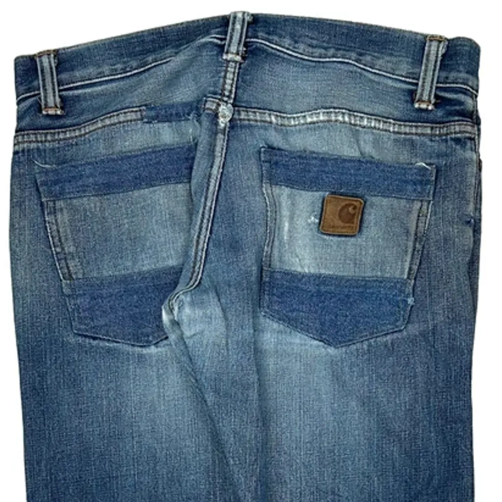 Carhartt Jeans - 33W 32L Blue Denim - Image 6