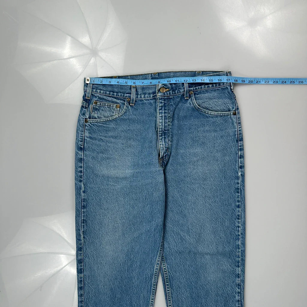 Carhartt Jeans - 34W 32L Blue Denim - Image 3