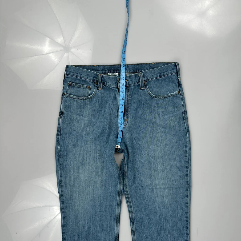 Carhartt Jeans - 34W 27L Blue Cotton - Image 4